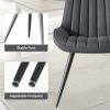 2-piece or 4-piece dining chair sets, suitable for use in dining rooms, living rooms and offices
