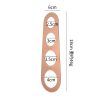 Stainless Steel Spaghetti and Pasta Measuring Tool for Kitchen Use.