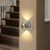 USB Rechargeable LED Wall Sconce with Motion Sensor and 3 Color Modes
