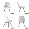 2-piece or 4-piece dining chair sets, suitable for use in dining rooms, living rooms and offices