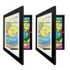 Kids Front-Opening Wooden Art Display and Storage Frame.