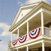 USA Stars and Stripes Pleated Fan Flag for July 4th Decoration.