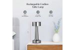 Rechargeable Touch Dimming LED Table Lamp – Portable, Cordless, 3 Color Temperatures