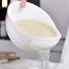 Multi-Functional Kitchen Washing Basket with Drain Basin for Rice, Fruits and Vegetables.