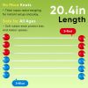 Ladder Ball Toss Game Set with 6 Balls, Scoreboard and Carry Bag