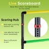 Ladder Ball Toss Game Set with 6 Balls, Scoreboard and Carry Bag