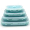 Reusable Pizza Slice Storage Container with Microwavable Serving Trays.