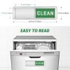 2-Pack Dishwasher Clean Dirty Magnetic Indicator Signs.