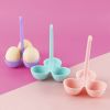 3-Hole Silicone Egg Poacher and Steamer Tray.