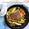 3-Piece Pre-Seasoned Cast Iron Skillet Set 6, and 10 Inch.