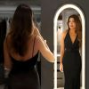 64x21-Inch LED Full-Length Mirror with 3-Color Lighting and Stand.