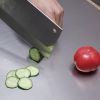 XXL 304 Stainless Steel Cutting Board with Anti-Slip Design.