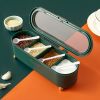Kitchen Seasoning Jar Set with Sealed Salt and Spice Storage Containers.