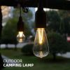2-Pack Retro LED Camping Lanterns for Outdoor and Tent Decor