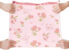 60-Pack 4-Gallon Drawstring Trash Bags with Red Rose Print.