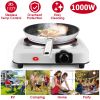 1000W Portable Infrared Hot Plate with Stepless Heat Control