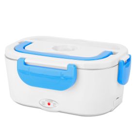 1L Portable Electric Lunch Box with Removable Compartments (Option: Blue)