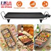 1500W Portable Nonstick Electric Tabletop BBQ Grill
