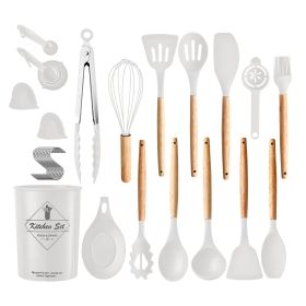 35Pcs Kitchen Cooking Set (Option: White)